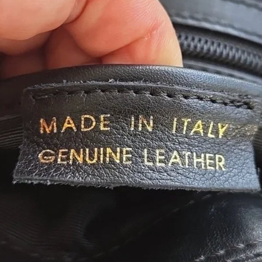 Italian Leather Work Bag - Picture 3 of 6